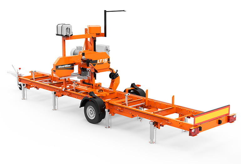WOOD MIZER unveils mobile version of world renowned lt15 sawmill