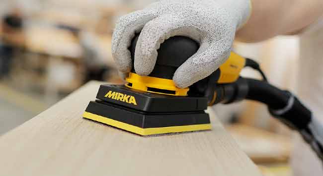 Mirka new DEOS delivers precise and efficient sanding performance