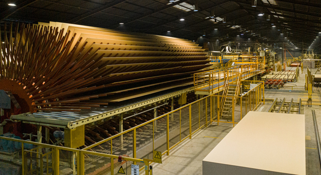 Sonae Arauco - línea de tableros de fibra