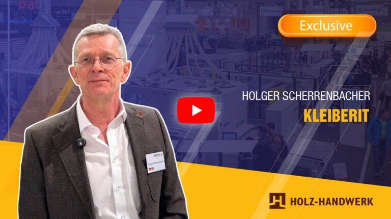 KLEIBERIT’s Hammerleim® STP 605.1.20 & PUR Hotmelts Set New Standards: Holger Scherrenbacher